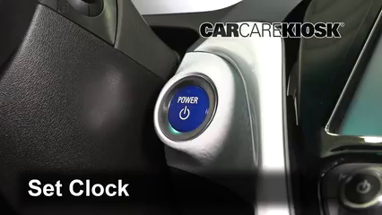 2017 Chevrolet Bolt EV LT Electric Horloge Régler l'horloge